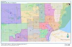 Michigan State Senate Crane A1 plan (Michigan Independent Citizens Redistricting Commission, June 2024)