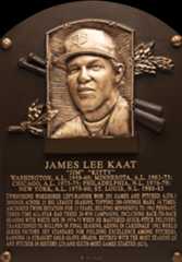 Jim Kaat Hall of Fame plaque