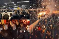 Incredible scenes as thousands welcome Zeljko Obradovic at the airport