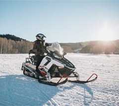 snowmobile Connecticut Lakes