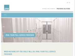 The website screenshot for https://www.iphh.net/en/