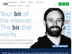 The website screenshot for http://www.bit.nl