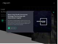 The website screenshot for https://nexon.com.au/