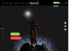 The website screenshot for http://www.iboom.io
