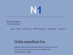 The website screenshot for https://noc.netone.nl