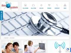 The website screenshot for http://ilios-system.pl
