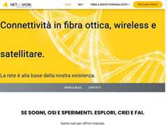 The website screenshot for http://www.netandwork.net