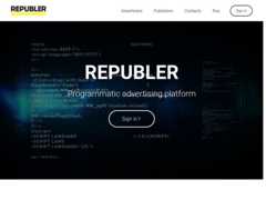 The website screenshot for https://republer.com/