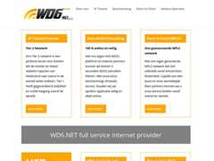 The website screenshot for https://www.wd6.net