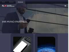 The website screenshot for http://www.telecom.li