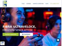 The website screenshot for https://www.connectivia.it