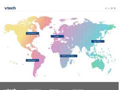 The website screenshot for http://vtech.com