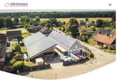 The website screenshot for https://csn-solutions.de