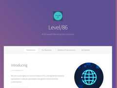 The website screenshot for https://www.lv86.uk