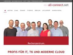 The website screenshot for http://www.all-connect.net