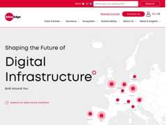 The website screenshot for https://atlasedge.com