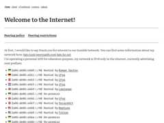 The website screenshot for https://as215887.net/