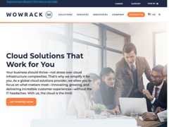 The website screenshot for http://www.wowrack.com