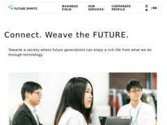 The website screenshot for https://www.future-s.com/en/