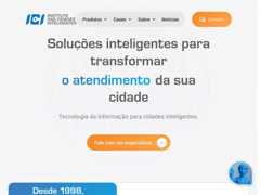 The website screenshot for https://ici.tec.br/
