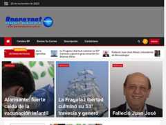 The website screenshot for http://rpereznetonline.com.ar/