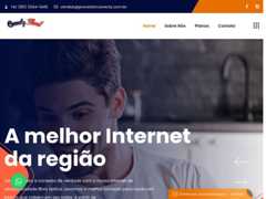 The website screenshot for http://www.provedorconecty.com.br/