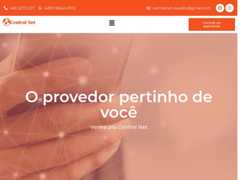 The website screenshot for http://www.centralnetmg.com.br