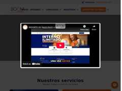 The website screenshot for https://boomsolutionsve.com