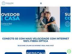 The website screenshot for https://cariocanet.com