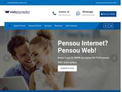 The website screenshot for http://www.webprovedor.psi.br/