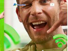 The website screenshot for http://floppynet.com.br/