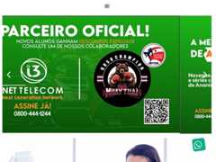 The website screenshot for https://www.i3neti.com.br