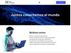 The website screenshot for https://www.airenetworks.es/