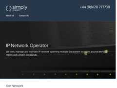 The website screenshot for http://www.simplytransit.net/