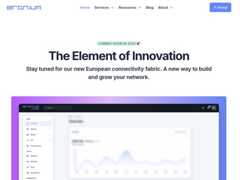 The website screenshot for https://www.eranium.io