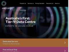 The website screenshot for http://www.micron21.com