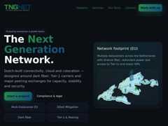 The website screenshot for https://www.tngnet.com