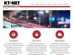 The website screenshot for http://www.kt-net.at