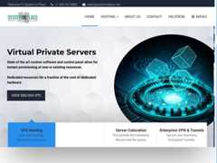 The website screenshot for http://www.systeminplace.net