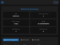 The website screenshot for http://www.as401441.net