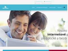 The website screenshot for http://netopen.cz/