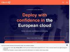 The website screenshot for https://cleura.com/