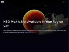 The website screenshot for https://play.hbomax.com