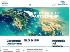 The website screenshot for https://bulgartel.bg/