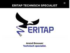 The website screenshot for http://www.eritap.com