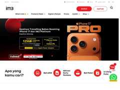 The website screenshot for https://indosatooredoo.com/