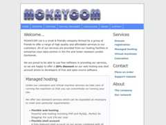 The website screenshot for http://mckay.com