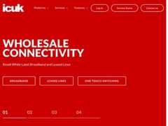 The website screenshot for https://www.icuk.net/