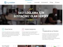 The website screenshot for http://www.layersistem.com