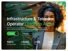 The website screenshot for https://www.afr-ix.com/